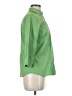 Lands' End Green 3/4 Sleeve Button-Down Shirt Size 8 - photo 4