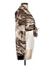 Rinascimento Animal Print Ivory Long Sleeve Blouse Size L - photo 4