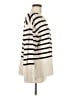 Gap 100% Cotton Stripes Ivory Pullover Sweater Size M - photo 4