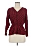 Old Navy 100% Rayon Red Long Sleeve Blouse Size M - photo 1