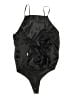 Abercrombie & Fitch 100% Polyester Black Bodysuit Size S - photo 2