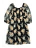 Assorted Brands 100% Polyester Floral Black Dress Size 10 - photo 2