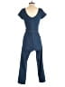 Boden 100% Cotton Polka Dots Blue Jumpsuit Size 2 (petite) - photo 2