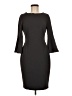 Calvin Klein Solid Black Cocktail Dress Size 6 - photo 1