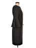 Calvin Klein Solid Black Cocktail Dress Size 6 - photo 4