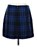 Gap Plaid Blue Wool Skirt Size 4 - photo 2