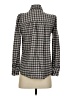 Rails Houndstooth Gray Long Sleeve Blouse Size XS - photo 2
