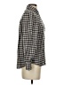 Rails Houndstooth Gray Long Sleeve Blouse Size XS - photo 4
