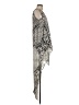 BCBGMAXAZRIA 100% Polyester Graphic Silver Cocktail Dress Size XS - photo 4