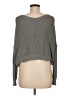 Debut 100% Polyester Gray Pullover Sweater Size M - photo 2