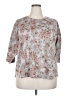 Unbranded Floral Silver Pullover Sweater Size XXL (estimated) - photo 1