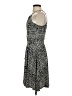 Ann Taylor Houndstooth Black Cocktail Dress Size 0 - photo 5