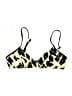 Solid & Striped Animal Print Gold Swimsuit Top Size M - photo 1