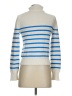 J.Crew 100% Cotton Stripes Ivory Turtleneck Sweater Size XXS - photo 2
