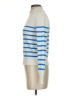 J.Crew 100% Cotton Stripes Ivory Turtleneck Sweater Size XXS - photo 5