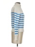 J.Crew 100% Cotton Stripes Ivory Turtleneck Sweater Size XXS - photo 4