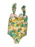 Zimmermann Floral Yellow Pink One Piece Swimsuit Size 10 - photo 2