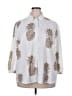 Unbranded 100% Polyester Ivory White 3/4 Sleeve Blouse Size 2X - photo 1