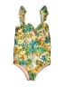 Zimmermann Floral Yellow Pink One Piece Swimsuit Size 10 - photo 1