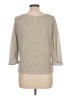 Xhilaration Metallic Tan Pullover Sweater Size L - photo 2