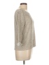 Xhilaration Metallic Tan Pullover Sweater Size L - photo 4