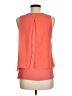 Iz Byer 100% Polyester Orange Sleeveless Blouse Size M - photo 2