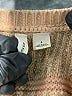 Moth Stripes Tan Pullover Sweater Size S - photo 7