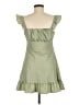 Originality 100% Polyester Green Casual Dress Size M - photo 2