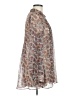 Simply Noelle Paisley Brown Long Sleeve Blouse Size S - photo 4
