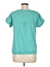 Noa Noa Teal Short Sleeve Top Size M - photo 2