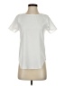 ICO 100% Polyester Ivory Short Sleeve Top Size XS - photo 1