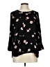 Daniel Rainn Black 3/4 Sleeve Blouse Size L (petite) - photo 1