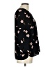 Daniel Rainn Black 3/4 Sleeve Blouse Size L (petite) - photo 4