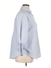 Unbranded 100% Polyester Blue 3/4 Sleeve Blouse Size XL - photo 4