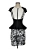 Bebe Graphic Black Cocktail Dress Size XS - photo 1