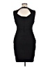 Bisou Bisou Solid Black Cocktail Dress Size 16 - photo 2