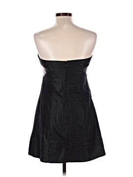 no strings attached sequin mini dress - black Statement Strapless String Tie Mini Dress Black