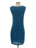 Evan Picone 100% Polyester Tweed Blue Casual Dress Size S (petite) - photo 2
