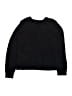 Lands' End 100% Baumwolle Black Pullover Sweater Size 10 - 12 - photo 2