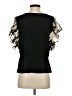 Adrienne Vittadini Black Short Sleeve Blouse Size S - photo 2