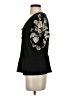 Adrienne Vittadini Black Short Sleeve Blouse Size S - photo 5