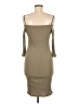 One Clothing Tan Cocktail Dress Size M - photo 2