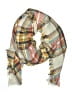 Unbranded Plaid Brown Tan Scarf One size - photo 1