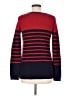 Banana Republic Heritage Collection Color Block Red Pullover Sweater Size M - photo 2