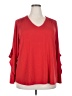 Avenue Red 3/4 Sleeve T-Shirt Size 18 - 20 Plus - photo 1