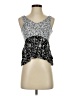Aeropostale 100% Rayon Silver Sleeveless Blouse Size XS - photo 1