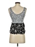 Aeropostale 100% Rayon Silver Sleeveless Blouse Size XS - photo 2