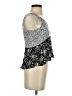 Aeropostale 100% Rayon Silver Sleeveless Blouse Size XS - photo 4