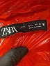 Zara 100% Polyester Orange Snow Jacket Size L - photo 6