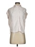 Madewell 100% Viscose Stripes Ivory Sleeveless Button-Down Shirt Size XS - photo 1